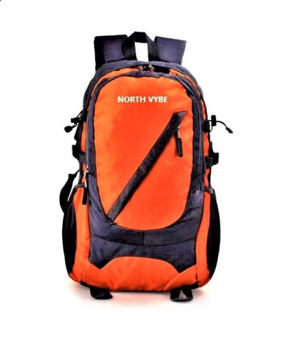 North Vybe Orange color backpack