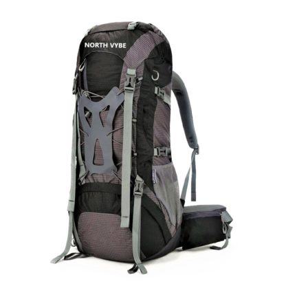 North Vybe Hiking Backpack black color model 8